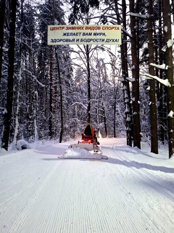 Трасса лыжероллерная Дмитров ЦЗВС, состояние на 17 января 2026 по отзыву, фото 9. 